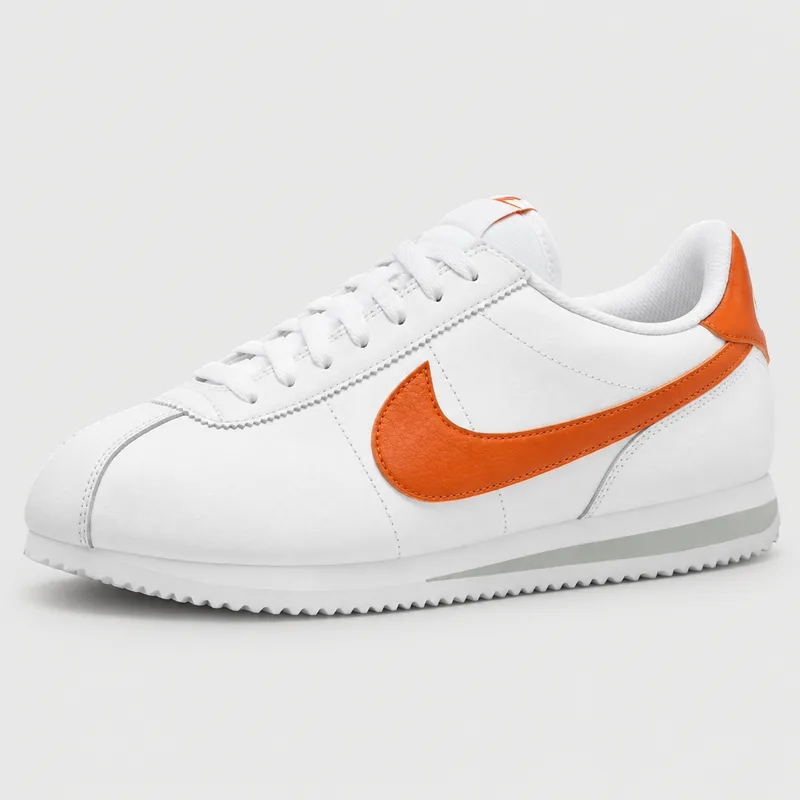 NIKE CORTEZ "White/Jade Horizon/Campfire Orange"