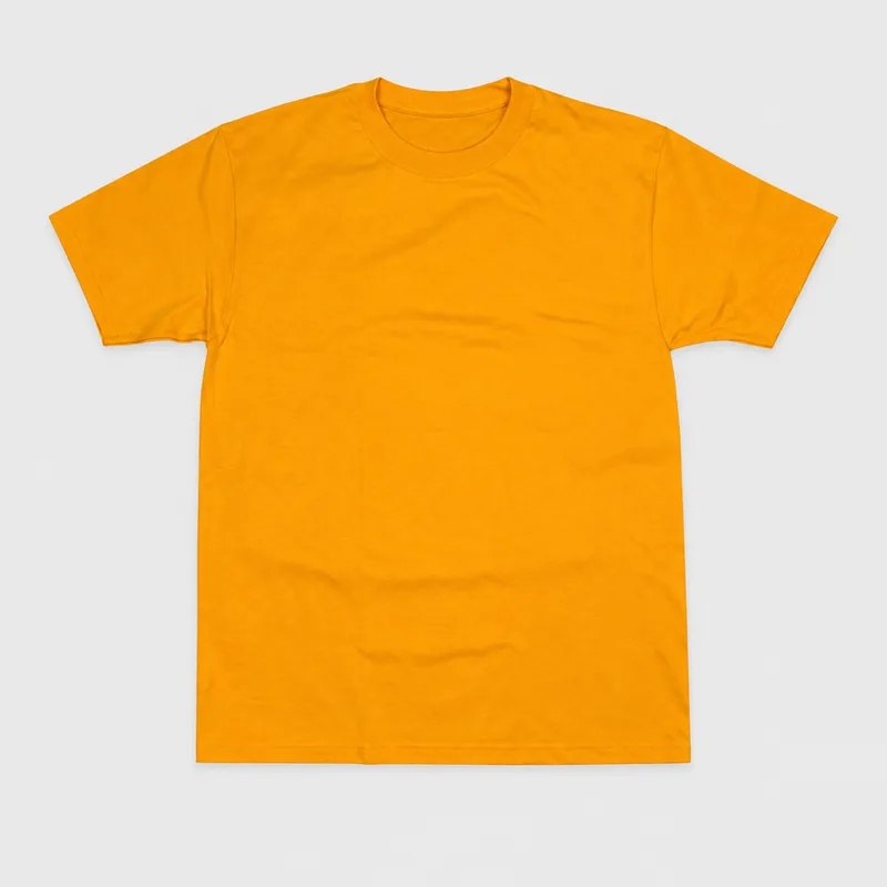 PRO CLUB COMFORT S/S T-SHIRT (YELLOW) 102プロクラブ/シ